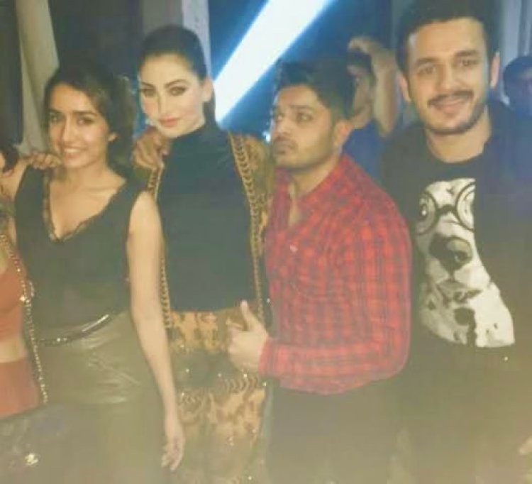 Urvashi Rautela and Akhil Akkineni’s 7 year old pic from Shraddha Kapoor’s birthday party goes viral