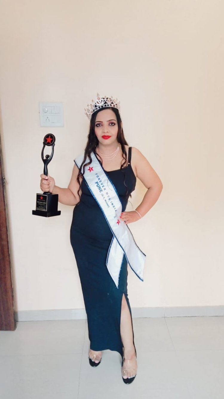 Sheetal Satish Jadhav Crowned Mrs. Pune 2023 in Forever Mrs. India Pageant