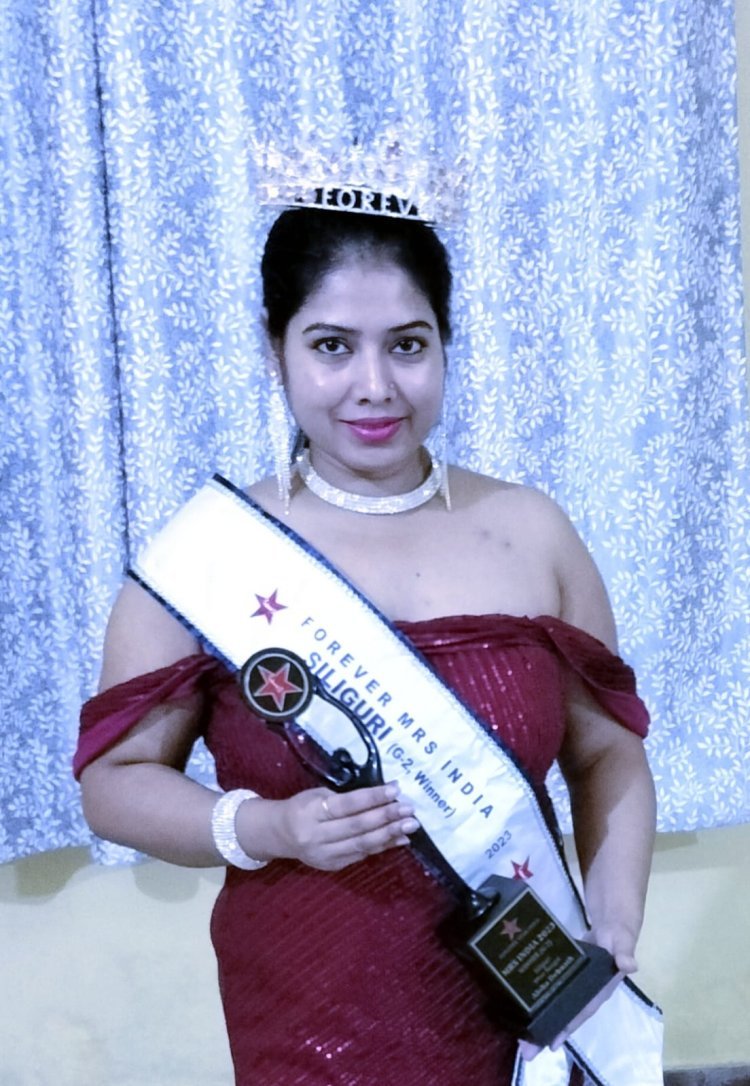 Aloka Debnath Crowned Mrs. Siliguri 2023 in Forever Star India Pageant