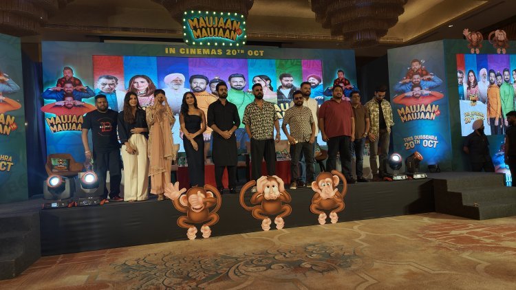 Star-Studded Spectacle: 'Maujaan Hi Maujaan' Cast Sparks Excitement at Press Conference!' The film is releasing on 20th October 2023