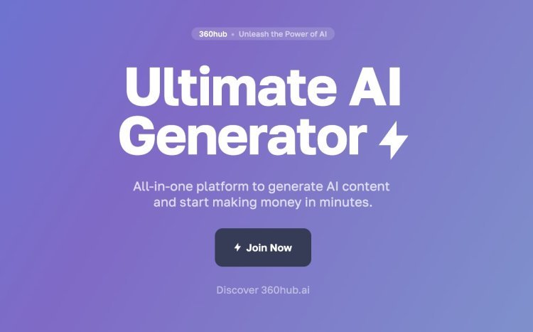 From Zero to Hero: 360Hub.AI’s Image Generation Tool Wows 5K-7K Daily Users