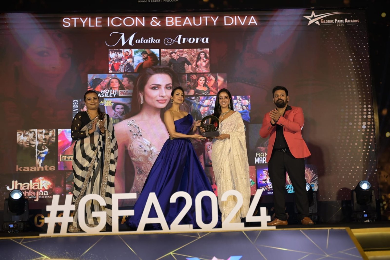 Malaika Arora Graces the Global Fame Awards 2024 in a Night of Glamour and Prestige
