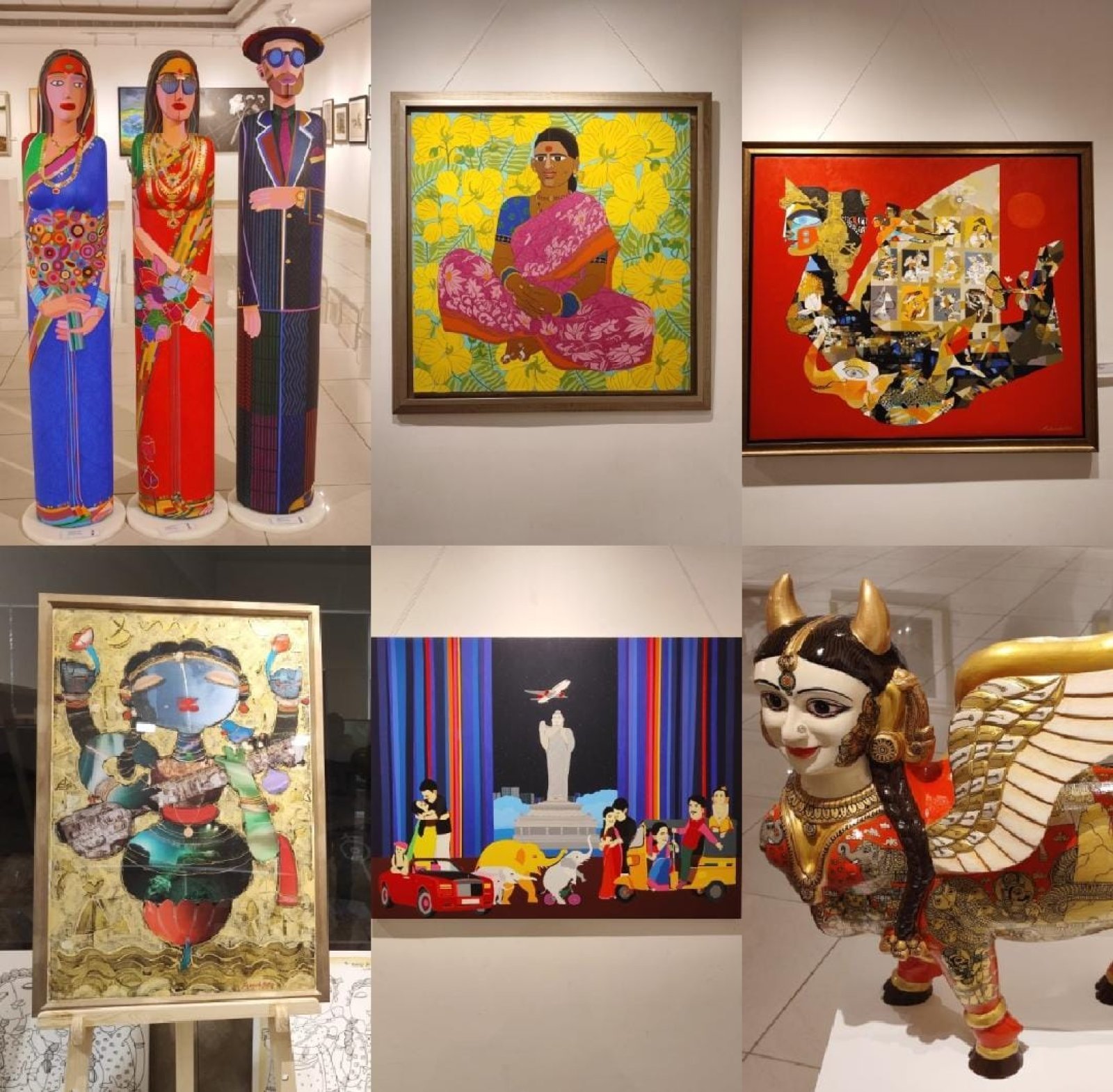 NEWS ART FEST 2024, a spectacular Contemporary Art Festival at the esteemed Chitramayee State Gallery of Art in Madhapur, Hyderabad